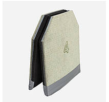 Комплект бронепластин 4-го класу 25х30 Armox 600 5.7мм Плити для плитоноски (Сталь)