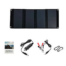 SunPower 28W - швидкий сонячний заряд для телефону, мобільна розкладка QC 3.0, PD3.0, USB, type-C