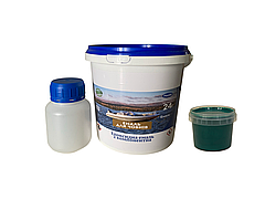 Епоксидна емаль для човнів, яхт, катерів Plastall 900г Зелений daymart