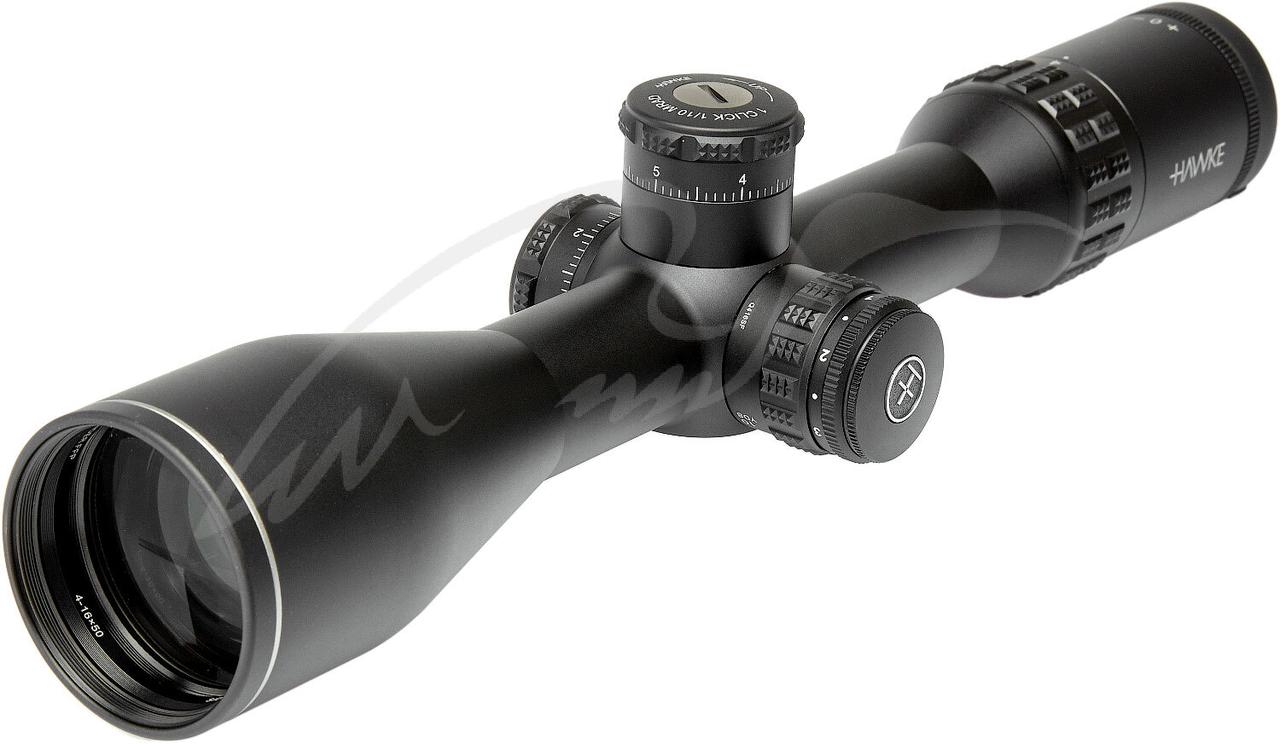 Приціл оптичний Hawke SideWinder 4-16x50 SF FFP сітка Half Mil з підсвічуванням