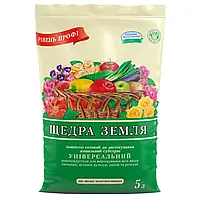 Універсальний торф'яний субстрат Щедра Земля 5 л