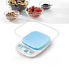 Електронні кухонні ваги до 7 кг з чашею MS-125 / Настільні ваги / Ваги для кухні, фото 4