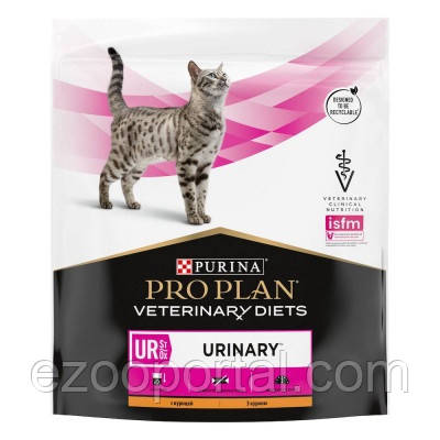Сухий корм для КОТІВ/КІТОК Veterinary Diets UR при лікуванні сечокам'яної хвороби (Pro Plan) 5 кг