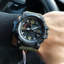 Чоловічий військовий спортивний годинник Skmei Original водонепроникний армійський Оригінальний