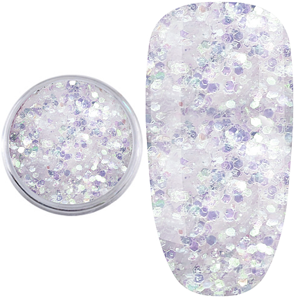 Слюда для декору M-16, білий хамелеон, фото 1