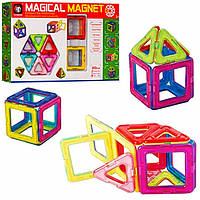 Магнитный конструктор Magical Magnet 20 деталей (конструктор для детей, детский конструктор)