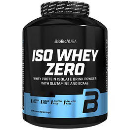 Протеїн Iso Whey Zero BioTech 2.27 кг Полуниця