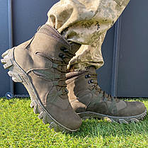 Чоловічі тактичні кросівки з натуральної шкіри, фото 2