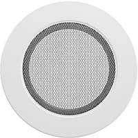 Вентиляционная решетка для камина Kratki Fi круглая белая Ø 125