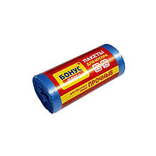 Пакети для сміття Бонус міцні 35 л 50 шт сині