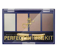 FFleur Perfect Brow Kit Тени для век и бровей № 02