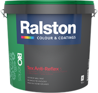 Ralston Anti-Reflex 5 W матовая интерьерная краска для стен и потолков, 10л