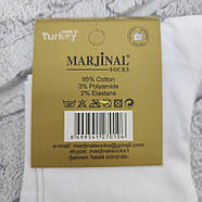 Шкарпетки чоловічі середні весна/осінь білі р.40-45 MARJINAL Туреччина 100% 539868229, фото 7