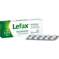 LEFAX Kautabletten Лефакс жевательные таблетки при желудочно кишечных заболеваниях