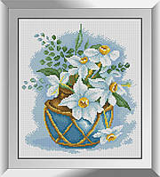 Алмазная вышивка Dream Art Нарциссы в вазе (DA-31275) 30 x 34 см (Без подрамника)