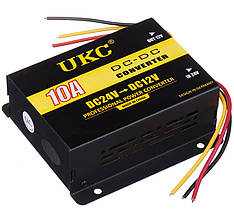 Інвертор перетворювач напруги UKC DC/DC 24V-12V 10A