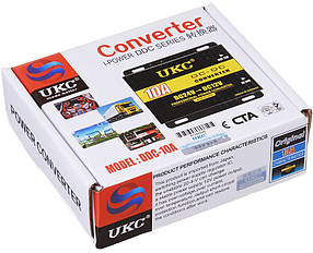 Інвертор перетворювач напруги UKC DC/DC 24V-12V 10A, фото 4
