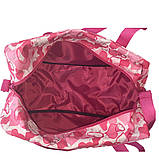 Сумка(ручна поклажа) Польща серце біла 40х30х20см/24л/0.5кг/Fly 0234, фото 4