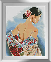 Мозаїка алмазна Dream Art Кольоровий шарф (DA-31463) 50 x 64 см (Без підрамника)