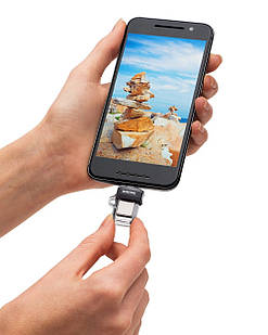 USB накопичувач (флешка) microUSB і USB 16Gb SanDisk