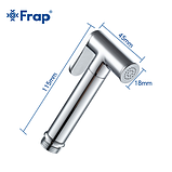 Лійка для гігієнічного душу Frap F21, хром, фото 4