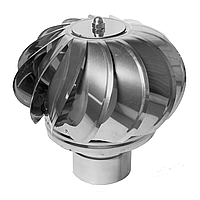 Турбовент для вентиляции ø160 мм 0,5 мм Версия-Люкс нержавейка нержавеющий из нержавеющей стали