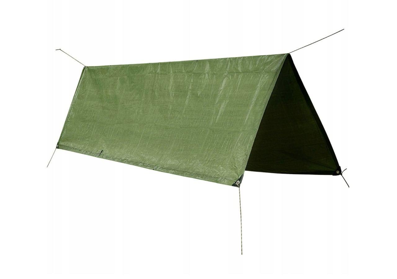 Захисний тент, брезент MIL-TEC 2X3М олива