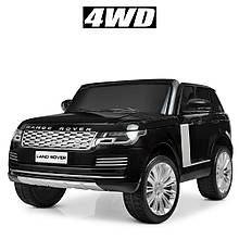 Дитячий джип Range Rover, АКБ 12 V 20 Ah, планшет, мультимедійна сигналізація, LED-підсвітка днища та ніг