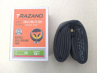 Велосипедна камера з антипрокольоровим гелем ChaoYang 26x1,95/2,125 AV (48m)