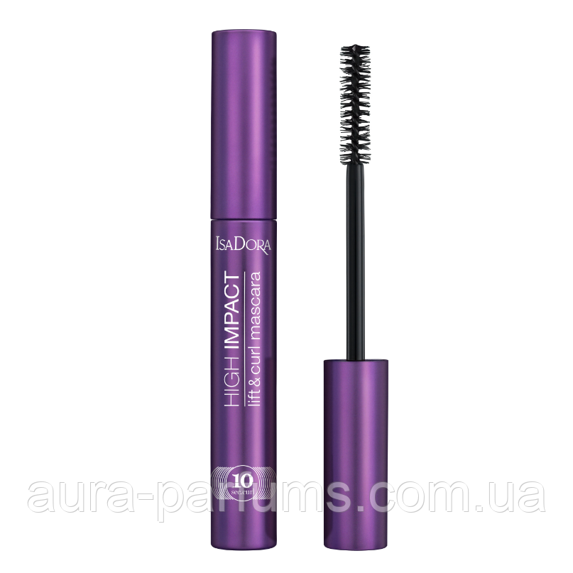 Туш для вій IsaDora 10 Sec High Impact Lift & Curl Mascara 30 Black
