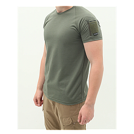 Тактична футболка Combat, водовідштовхувальна (Хакі)