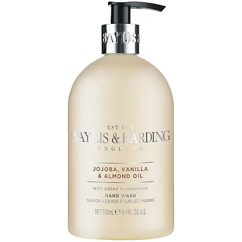 Парфюмоване рідке мило для рук Baylis & Harding Jojoba, Vanilla & Almond Oil Hand Wash 500 мл