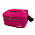 Термосумка дорожній холодильник "Cario" Рожевий, ізотермічна сумка термос для їжі 23х25х12 см, фото 6