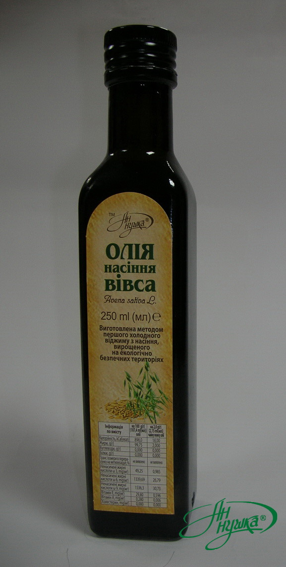 Ан-нушка Олія насіння вівса, 250 мл, фото 1