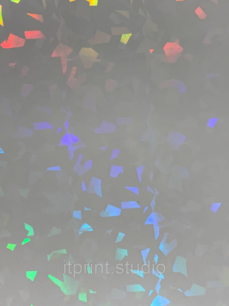 Голографічний ламінат Біте скло самоклейне у аркушах А4