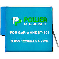 Аккумулятор PowerPlant для GoPro AHDBT-801 1220mAh
