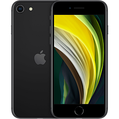 Смартфон Apple iPhone SE 2020 128GB Black A13 Bionic 1821 мАч + чехол і скло