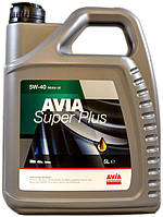 Масло 5w40 5 л Avia Super Plus, API SN/CF