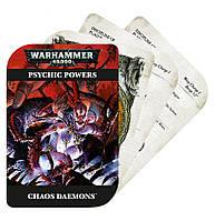 Warhammer Psychic Powers Chaos Daemons