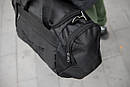 Спортивна сумка Everlast TLS Black (дорожня) чорна тканинна для тренувань та поїздок на 36 літрів Еверласт, фото 7