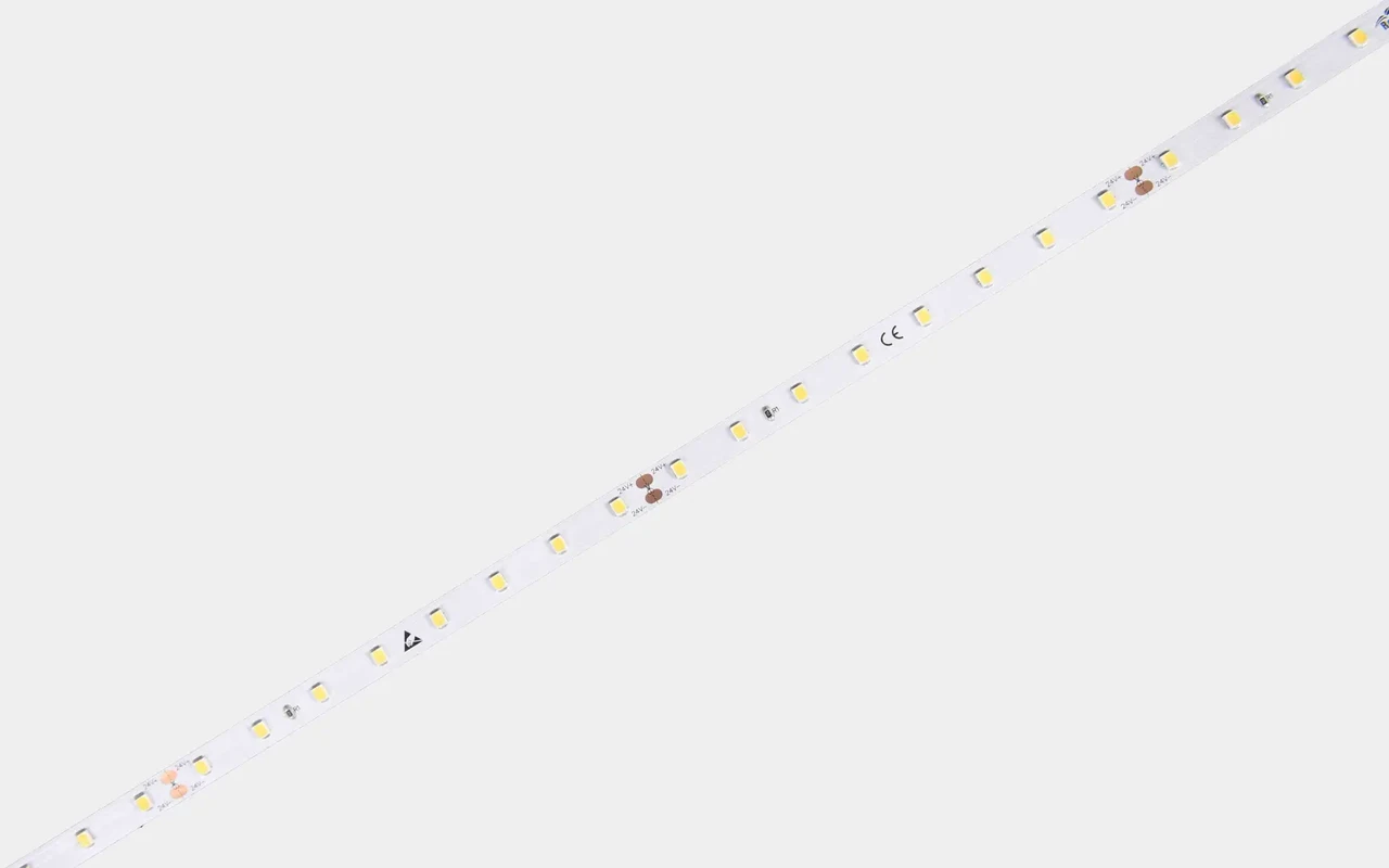 Светодиодная лента COLORS, 24V, 64 led/m, 4.8W, 657Lm, IP33, 3000K (D864-24V-8mm), фото 1