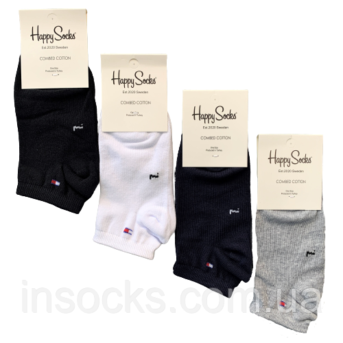 Шкарпетки дитячі "Happy Socks" Tommy Hilfiger, демісезонні. Короткі. 7 років
