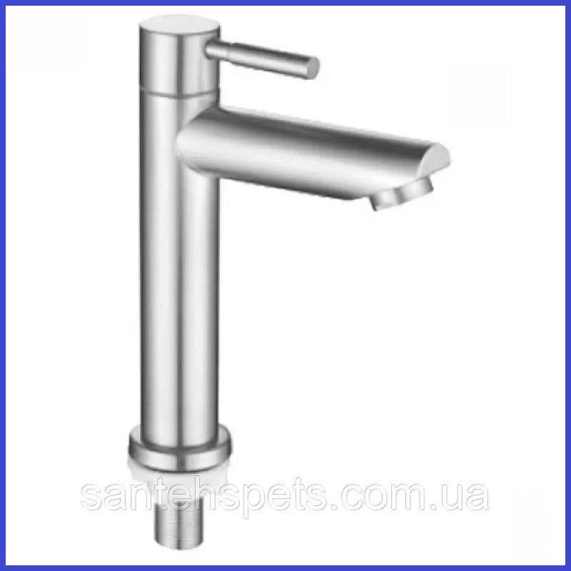 Моно-кран для холодної води нержавіюча сталь MIXXUS MONO-02 SUS304, фото 1