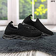 Жіночі чорні кросівки мокасини весняно-літні., фото 2