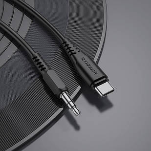 Аудіокабель Borofone BL8 (кабель конвертер для USB-C на 3.5 мм)