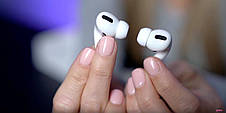 Бездротові навушники AirPods Pro Bluetooth Touch + Pop Up + Чохол в Подарунок працюють з IOS і Android, фото 4