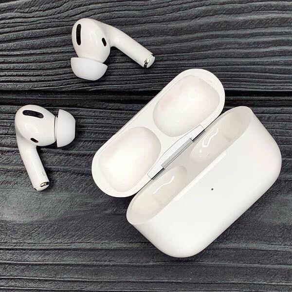 Бездротові навушники AirPods Pro Bluetooth Touch + Pop Up + Чохол в Подарунок працюють з IOS і Android