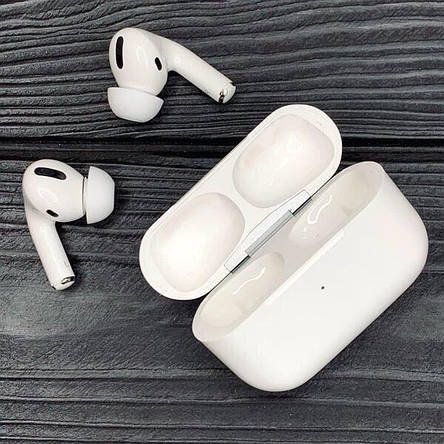 Бездротові навушники AirPods Pro Bluetooth Touch + Pop Up + Чохол в Подарунок працюють з IOS і Android, фото 1