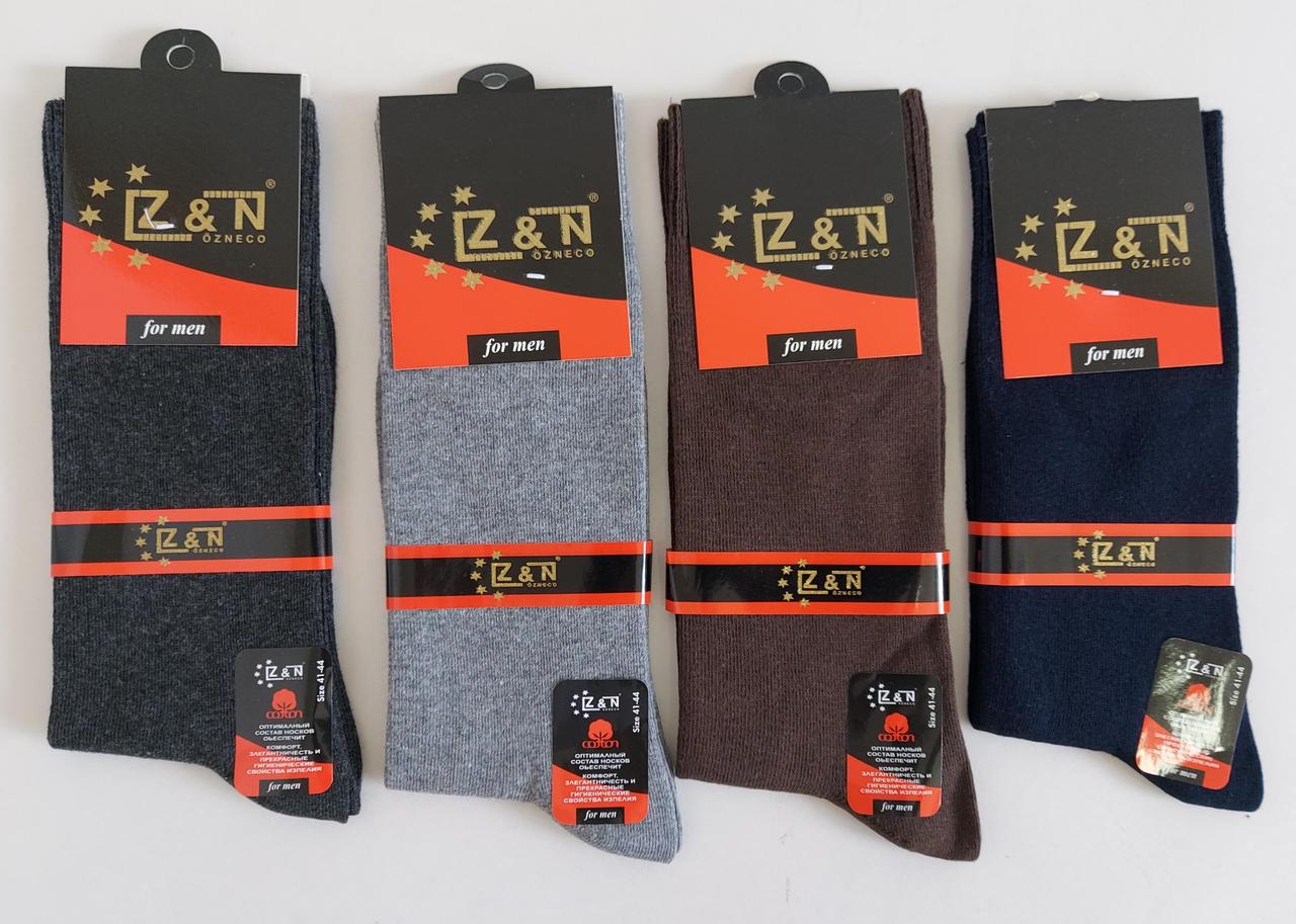 Класичні чоловічі шкарпетки «Z&N Cotton» (12 пар)