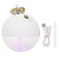 Увлажнитель - ночник HUMIDIFIER Crown usb/аккумулятор 1200 mAh